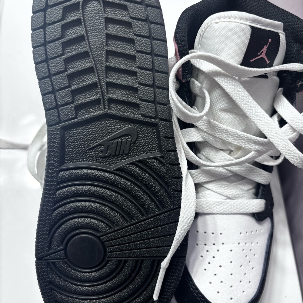 Nike Air Jordan Black and White High-Tops